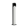 LENERGIZEE charger leg white black RAL9016/9005 mat + TERMINAL BOX