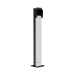 LENERGIZEE charger leg white black RAL9016/9005 mat + TERMINAL BOX