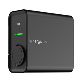 LENERGIZEE BUSINESS PREMIUM OCPP 22kW socket black mat RAL9005