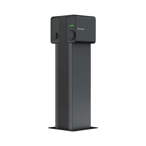 Leg for charger LENERGIZEE 1200 double graphite, black RAL7016/9005 matt