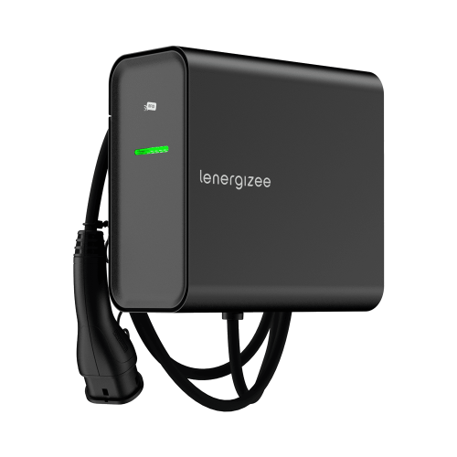 LENERGIZEE BUSINESS PREMIUM OCPP 7.4kW cable 5m black mat RAL9005