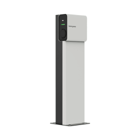 Leg for charger LENERGIZEE 1200mm white, black RAL9016/9005 matte