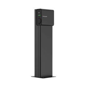 Leg for charger LENERGIZEE 1200mm black, RAL9005/9005 matte black