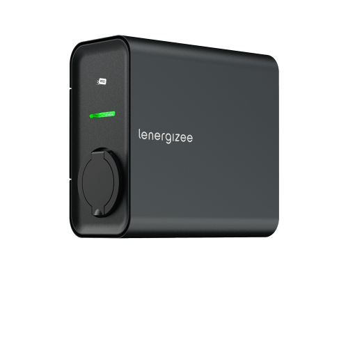 LENERGIZEE HOME RFID 11kW socket  graphite mat RAL7016