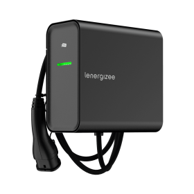 LENERGIZEE HOME RFID 7.4kW cable 5m black mat RAL9005