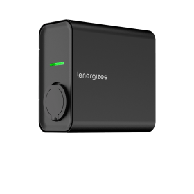 LENERGIZEE HOME BASIC 7.4kW socket black mat RAL9005
