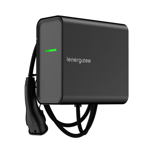 LENERGIZEE HOME BASIC 11kW cable 5m black mat RAL9005 + socket 230V