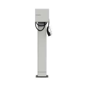 SET LENERGIZEE HOME BASIC 22kW cable 5m white matt RAL9016 ON LEG + TERMINAL BOX