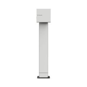 SET LENERGIZEE HOME RFID 22kW socket white matt RAL9016 ON LEG + Foundation