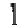 SET LENERGIZEE HOME RFID 22kW cable 5m graphite matt RAL7016 ON LEG + Foundation + TERMINAL BOX
