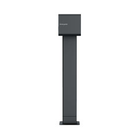 SET LENERGIZEE HOME RFID 22kW socket graphite matt RAL7016 ON LEG + Foundation