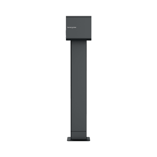 SET LENERGIZEE HOME RFID 22kW socket graphite matt RAL7016 ON LED + TERMINAL BOX + Foundation