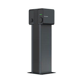 Leg for charger LENERGIZEE 1200 double graphite, black RAL7016/9005 matt