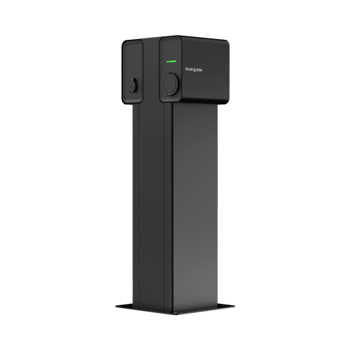 Leg for charger LENERGIZEE 1200 double black, RAL9005/9005 black matt