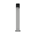 LENERGIZEE charger leg grey, black RAL7047/9005 matte